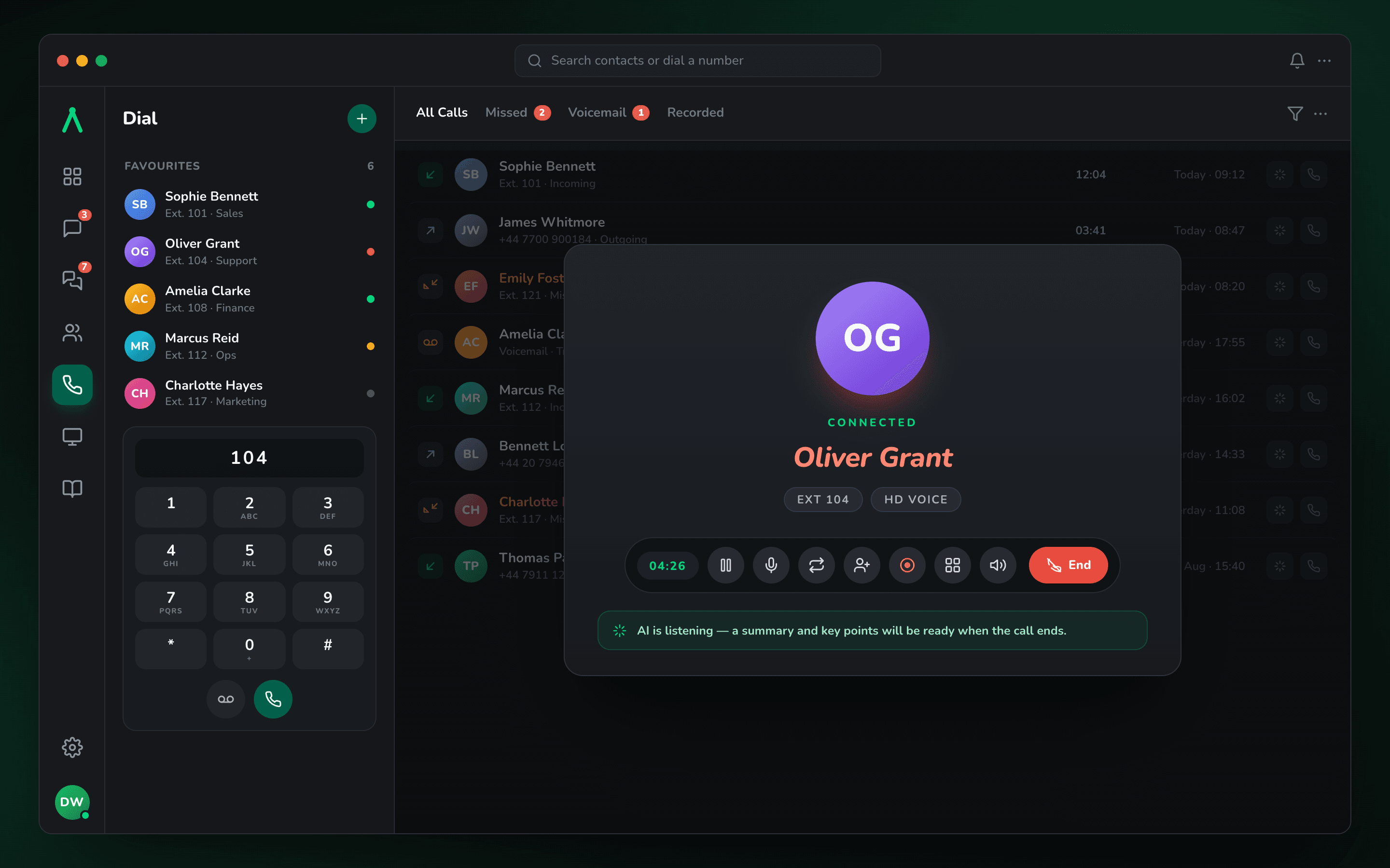 AymexConnect - Crystal Clear HD Voice